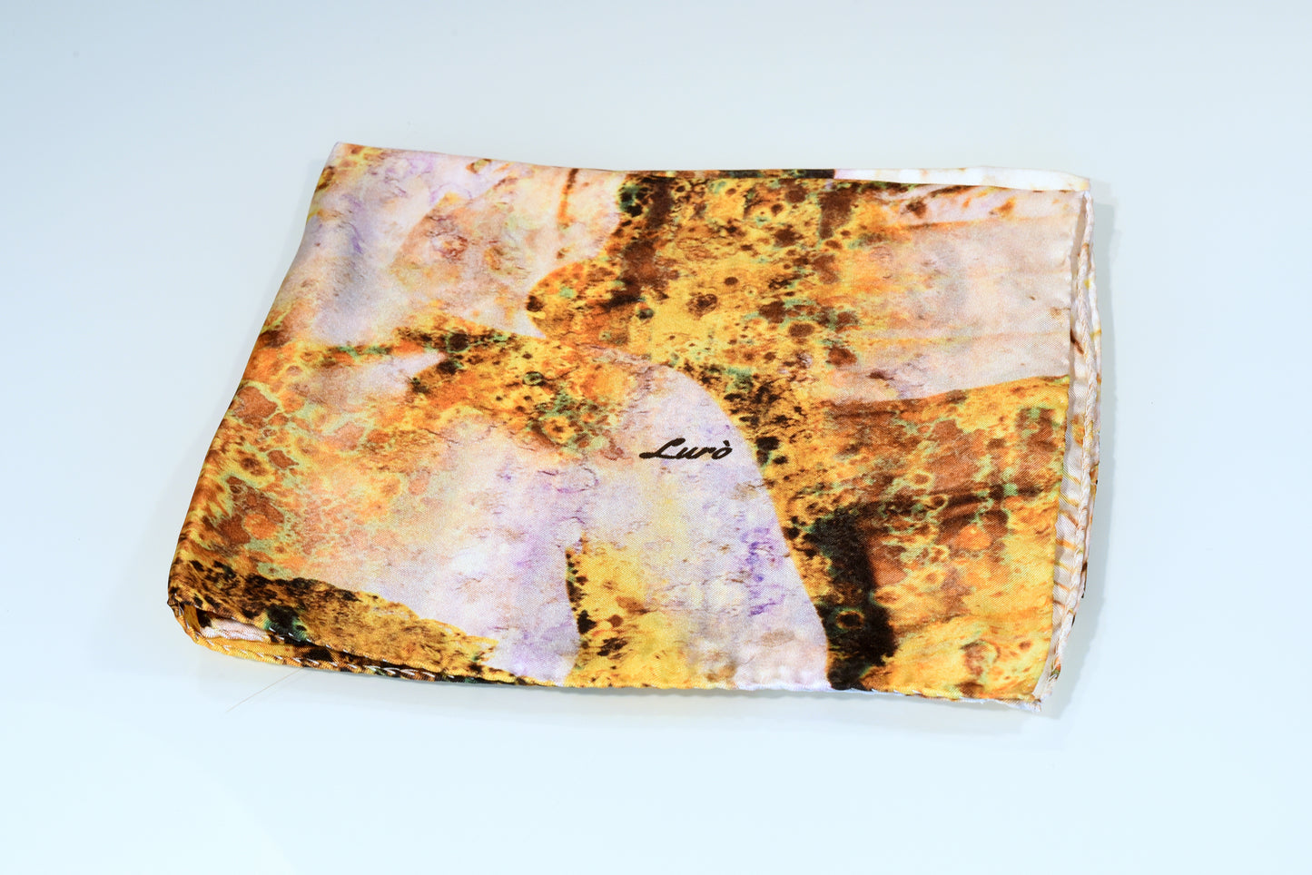 Foulard seta 100% biologica 50x50 cm