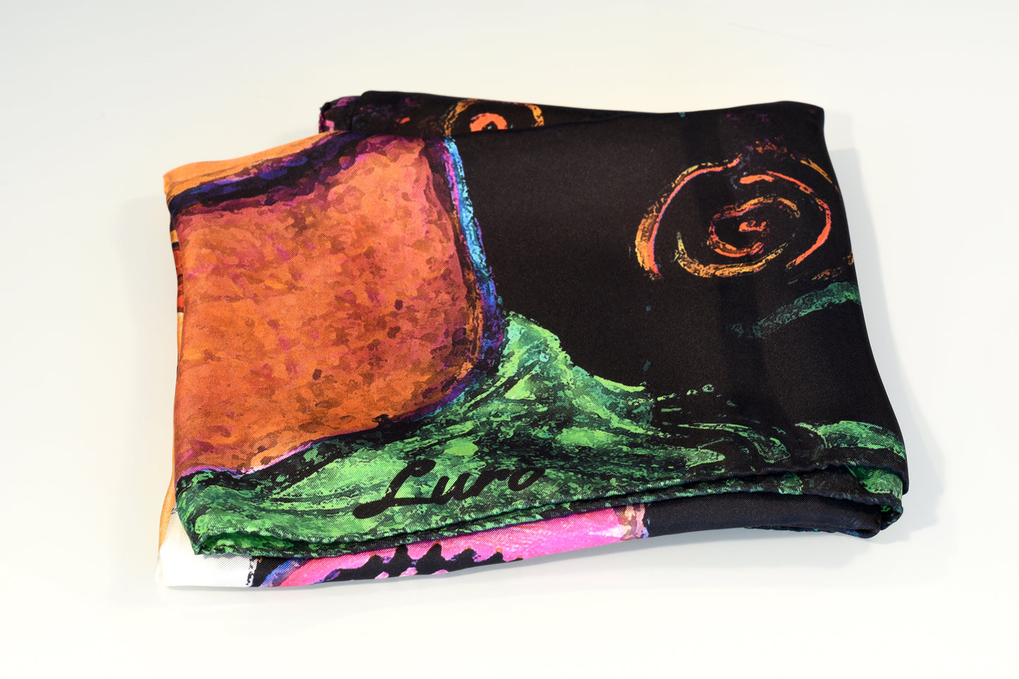 Foulard seta 100% biologica 90x90 cm