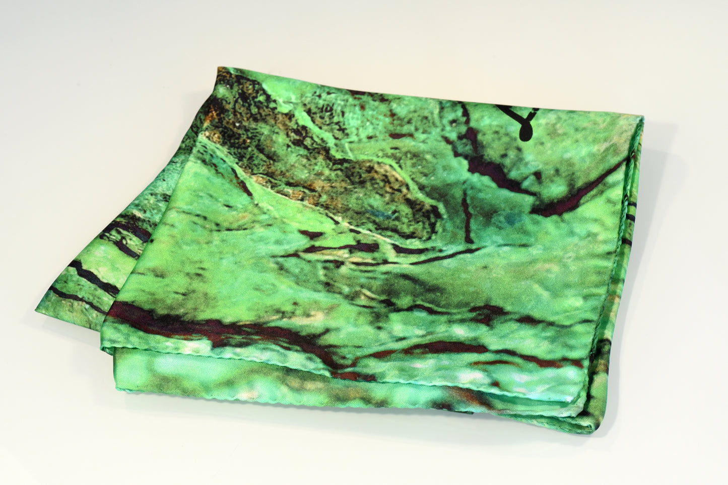 Foulard seta 100% biologica 90x90 cm