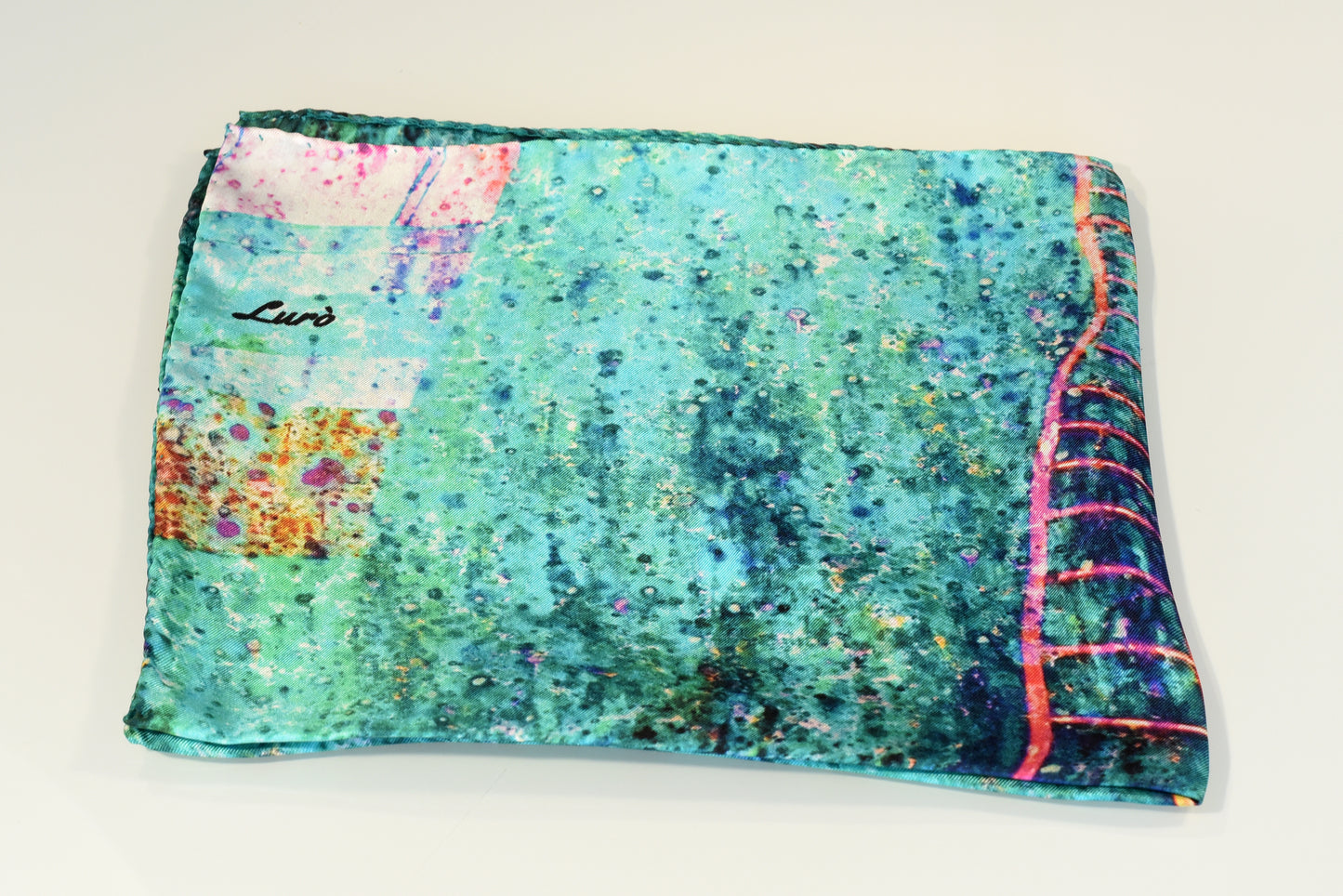 Foulard seta 100% biologica 50x50 cm