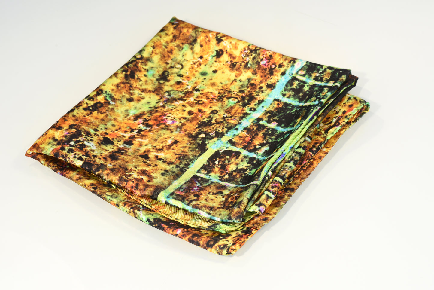 Foulard seta 100% biologica 90x90 cm
