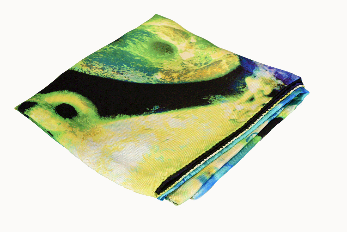 FOULARD ULIVO E PIETRE