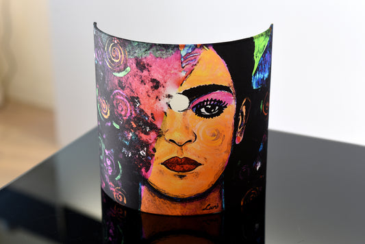 Lampe en soie 'Frida'