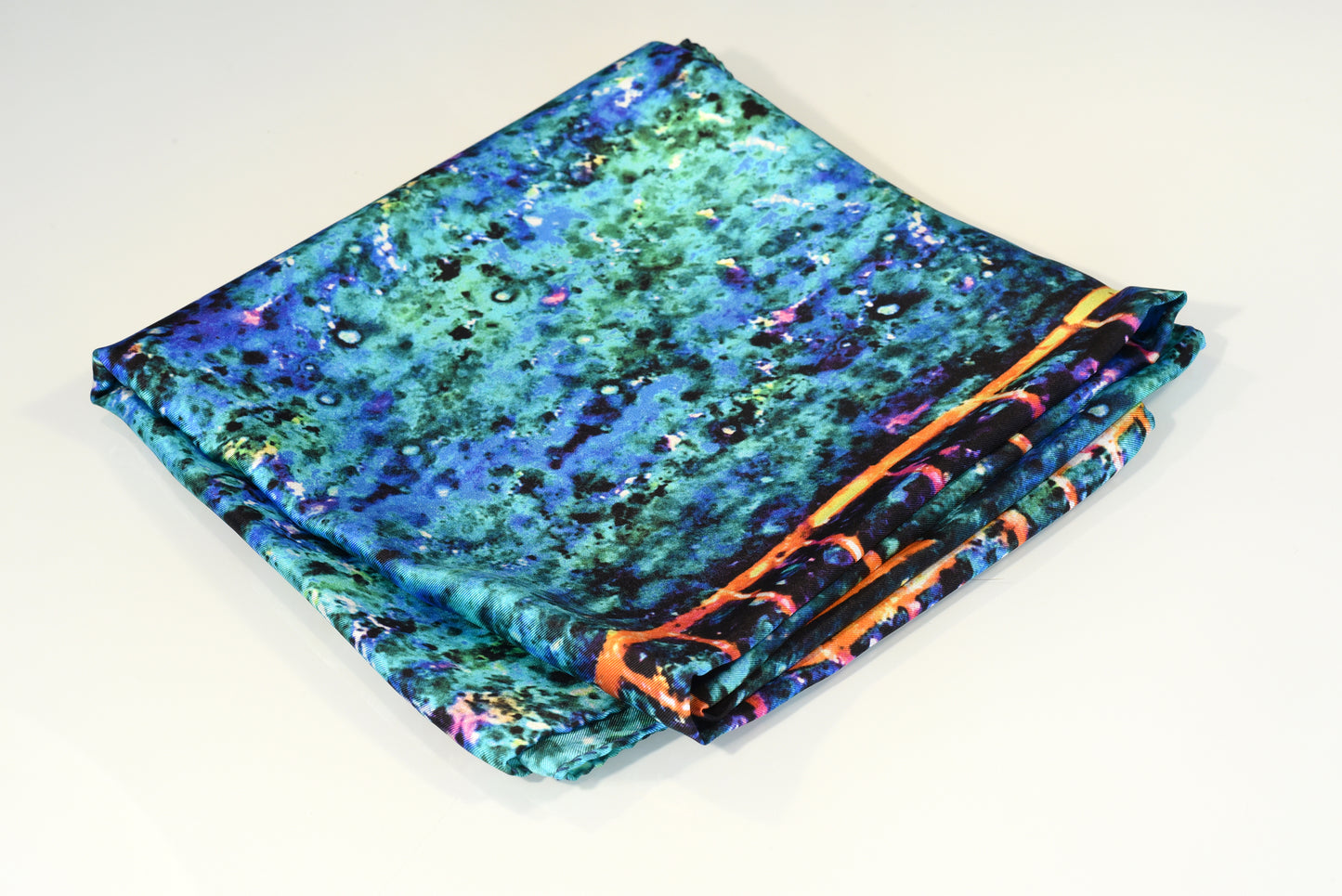 Foulard 100% soie bio 90x90 cm